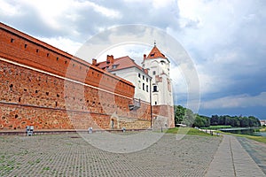 Ancient Mir Castle Complex in Belarus