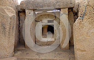 Ancient Mnajda Megalithic Temples Malta