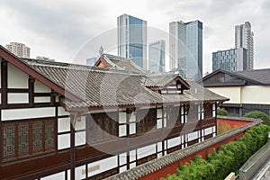 Ancient and modern architecture in China