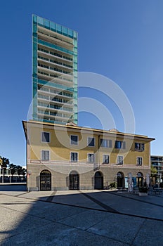 Ancient and modern architecture in Savona