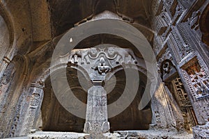 Geghard Monastery in Armenia photo