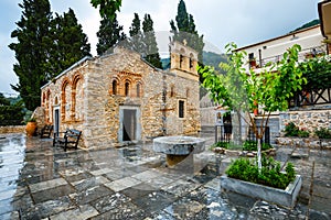 Ancient Monastery Kera Kardiotissa on Crete