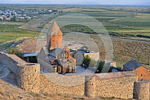 Ancient Monastery Khor Virap in Armenia