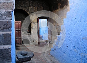 Ancient monastery kitchen