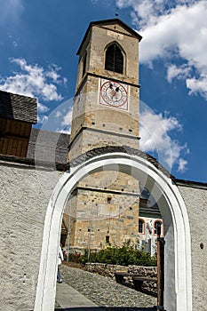 Ancient Monastery of Saint John in Mustair - Switzerland