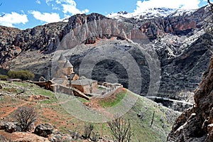 Ancient monastery Tatev in Armenia