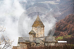 Ancient monastery Tatev in Armenia