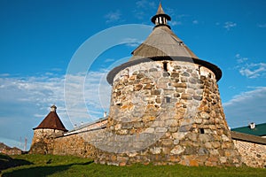 Ancient monastery tower