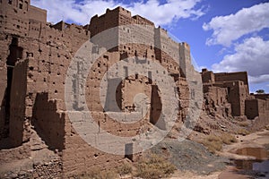 The ancient Moroccan Kasbah Tamnugalt