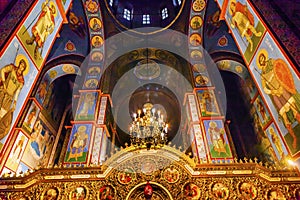 Ancient Mosaics Basilica Saint Michael Monastery Cathedral Kiev Ukraine photo