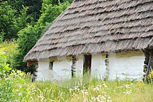 Ancient mud hut