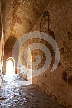 Ancient Murals in Hallway