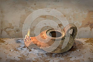 Ancient Oil Lamp