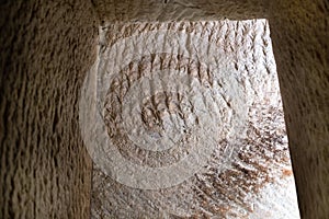 ancient oil-pressing caves