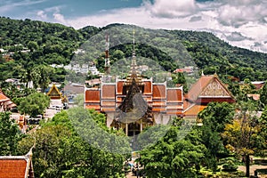 Ancient and old Buddhist temple