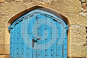 Ancient and old closeup gates