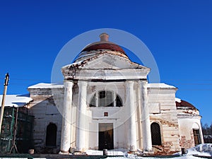 Ancient old Russian Church.