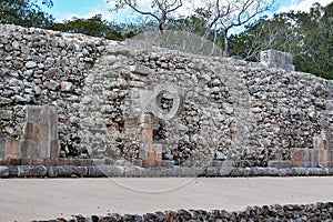 Ring for Ulama, the forbidden game of the Mayans - Uxmal photo