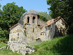 Ancient orthodox church of the fortitude of Gremi in Georgia.