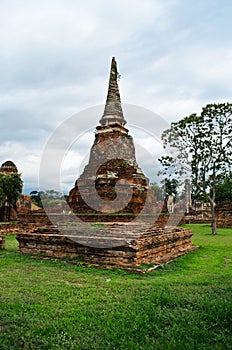 Ancient pagoda of Ayuthaya