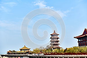 ???????? Ancient Pagoda in the Eight Immortals Crossing the Sea Scenic Area