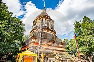 Ancient pagoda in Lokmolee Temple