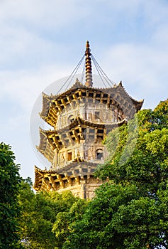 Ancient Pagoda of the Tang Dynasty