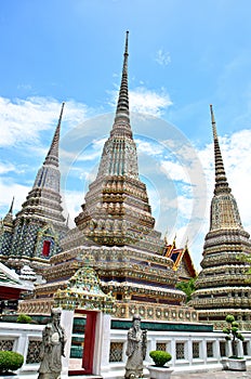 Ancient Pagoda at Wat Pho, Thailand