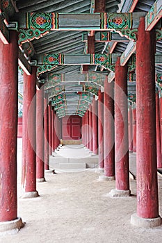 Ancient palace in korea