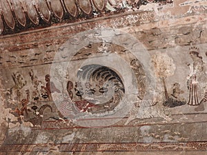 Ancient Palace in orcha Madhya Pradesh, India