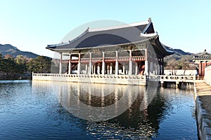 Ancient palace in south korea