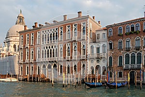 Ancient palazzi palace in Venice, Italy