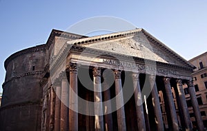 Ancient Pantheon Rome Italy