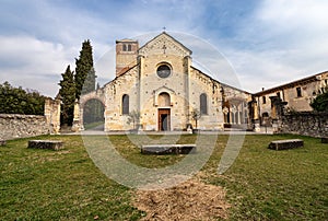Romanic Parish Church of San Floriano near Verona Italy photo