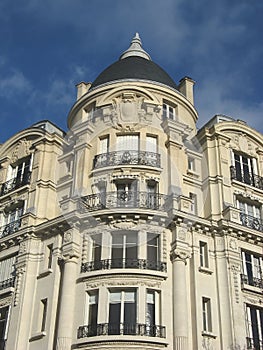 Ancient parisian building photo