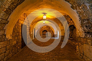 Ancient passage in Jerusalem.