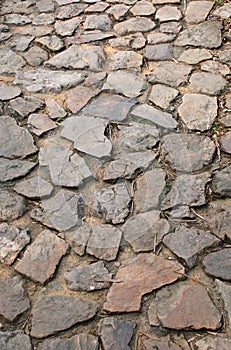 The ancient pavement