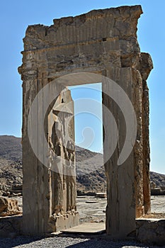 Ancient Persepolis Complex in Pars, Iran