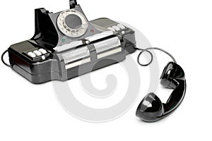 Ancient phone, off the hook