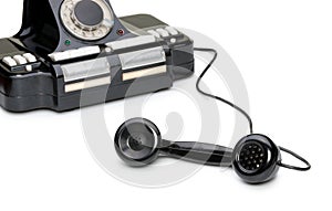 Ancient phone, off the hook