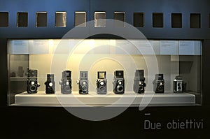 Ancient photographic cameras