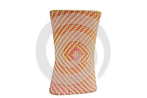 Ancient pink pillow,made from bamboo,asia
