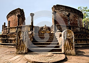 Ancient Polonnaruwa temple