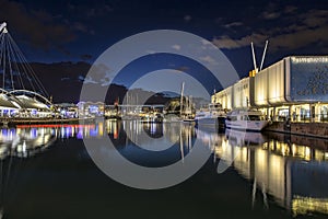 Old Port Genoa Night