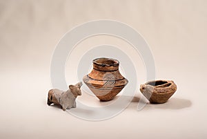 Ancient pottery culture Cucuteni photo