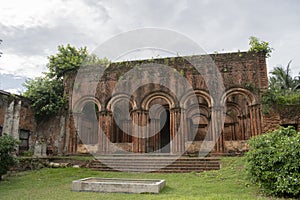 ancient prayer place of colonial landlord for goddess \