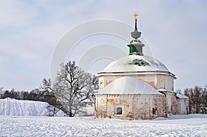 Ancient Pyatnitskaya church in Suzdal, Russia