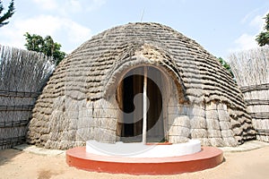 The ancient Queen's Palace in Nyanza