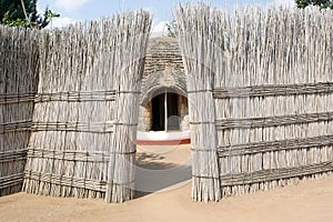 The ancient Queen's Palace in Nyanza