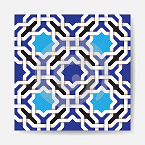 Ancient ÃÂ°rabic seamless pattern. pattern generated in computer